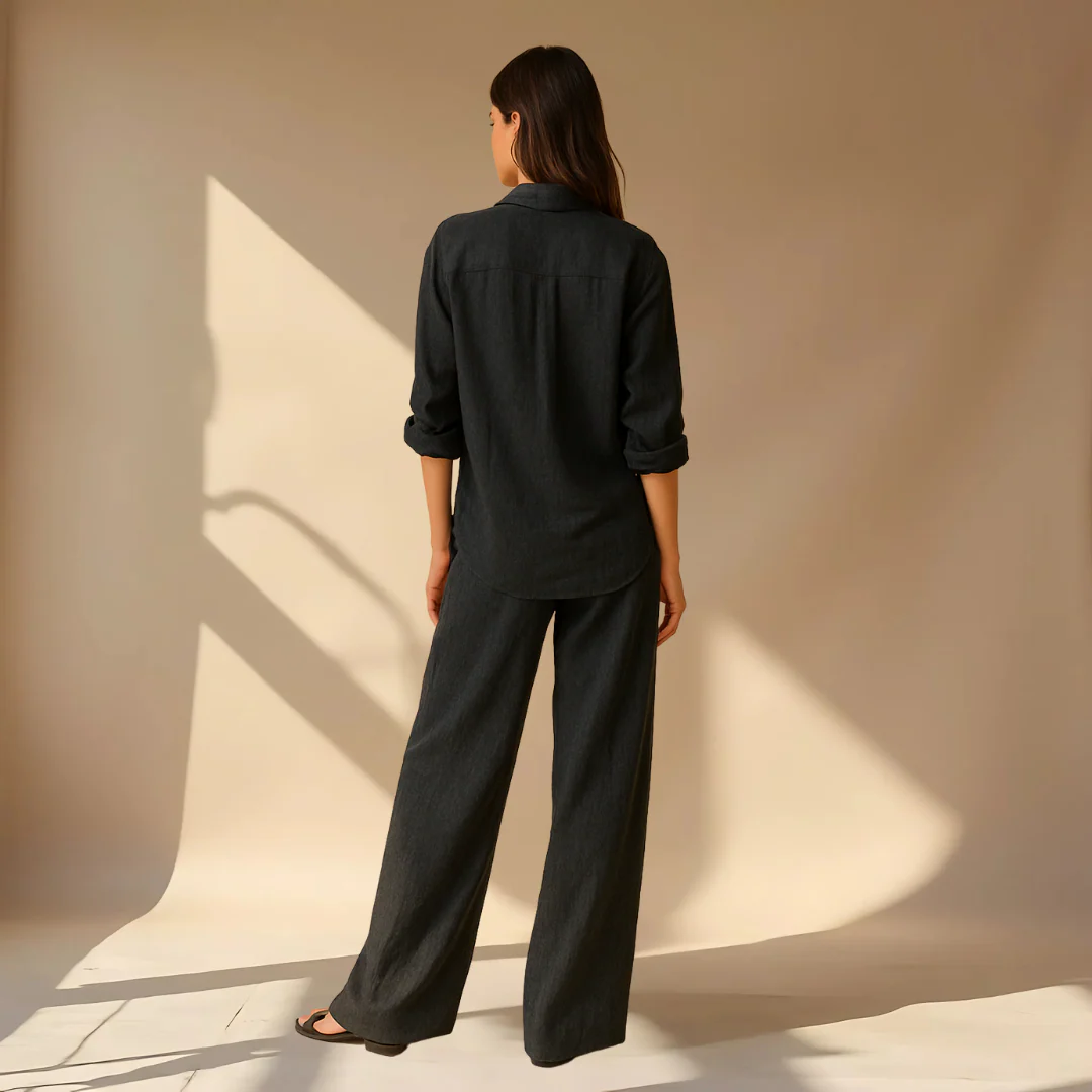 Ashleigh - Set Composto Da Camicia E Pantaloni - Image 7