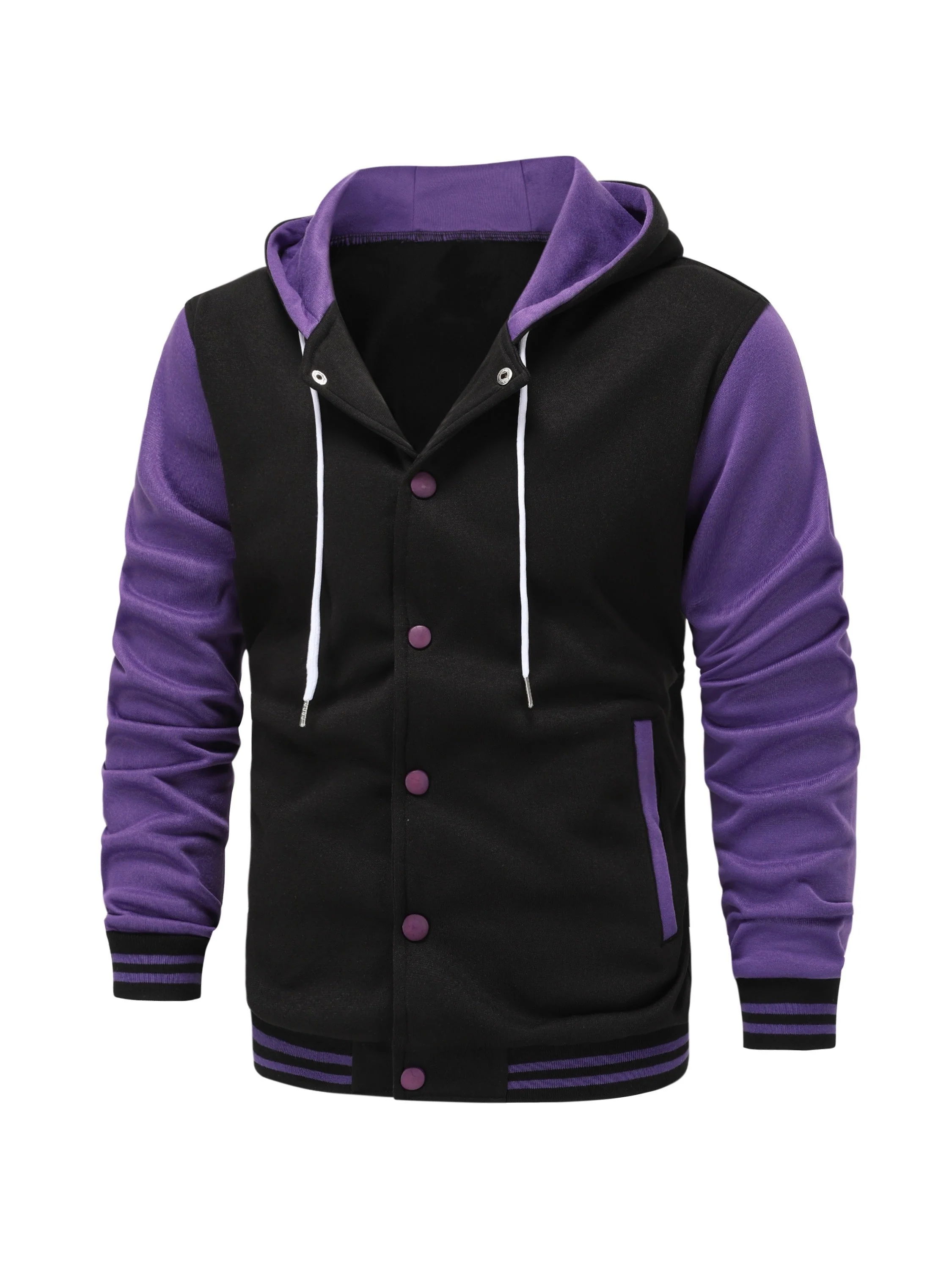 Askhat - Giacca Da Baseball A Maniche Lunghe Con Cappuccio - Image 11