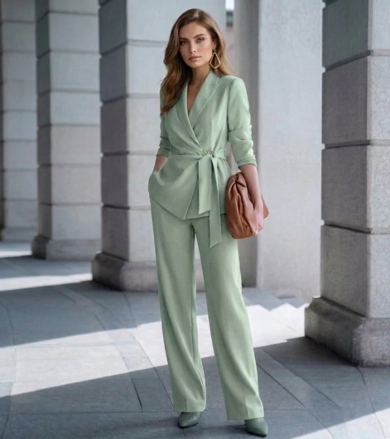 Asya - Elegante Completo Casual a Due Pezzi - Image 3