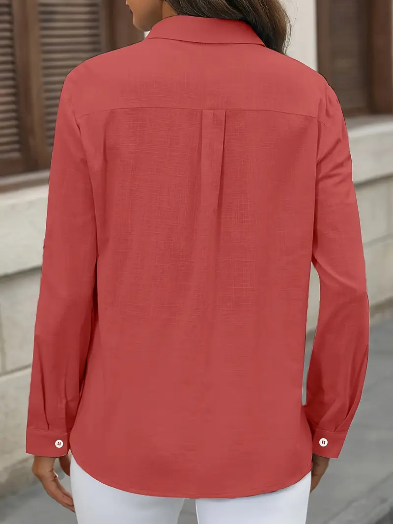 Athena - Camicia In Cotone Con Tasche Frontali - Image 26
