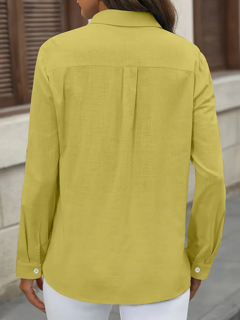 Athena - Camicia In Cotone Con Tasche Frontali - Image 30