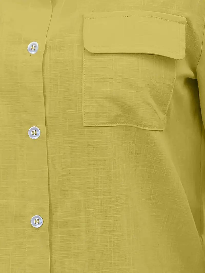 Athena - Camicia In Cotone Con Tasche Frontali - Image 31