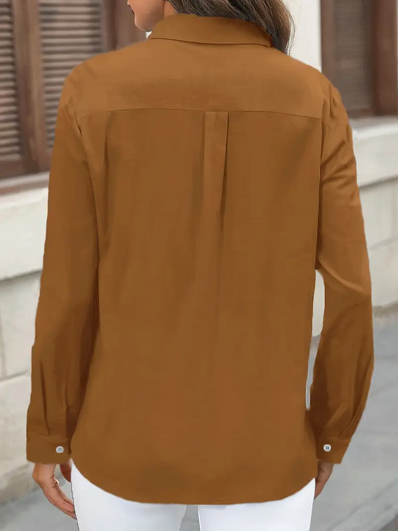 Athena - Camicia In Cotone Con Tasche Frontali - Image 34