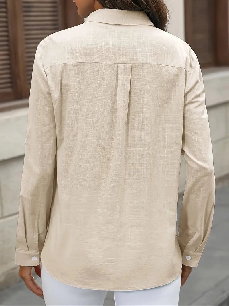 Athena - Camicia In Cotone Con Tasche Frontali - Image 42