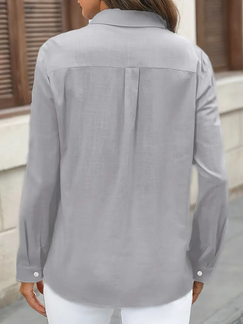 Athena - Camicia In Cotone Con Tasche Frontali - Image 46