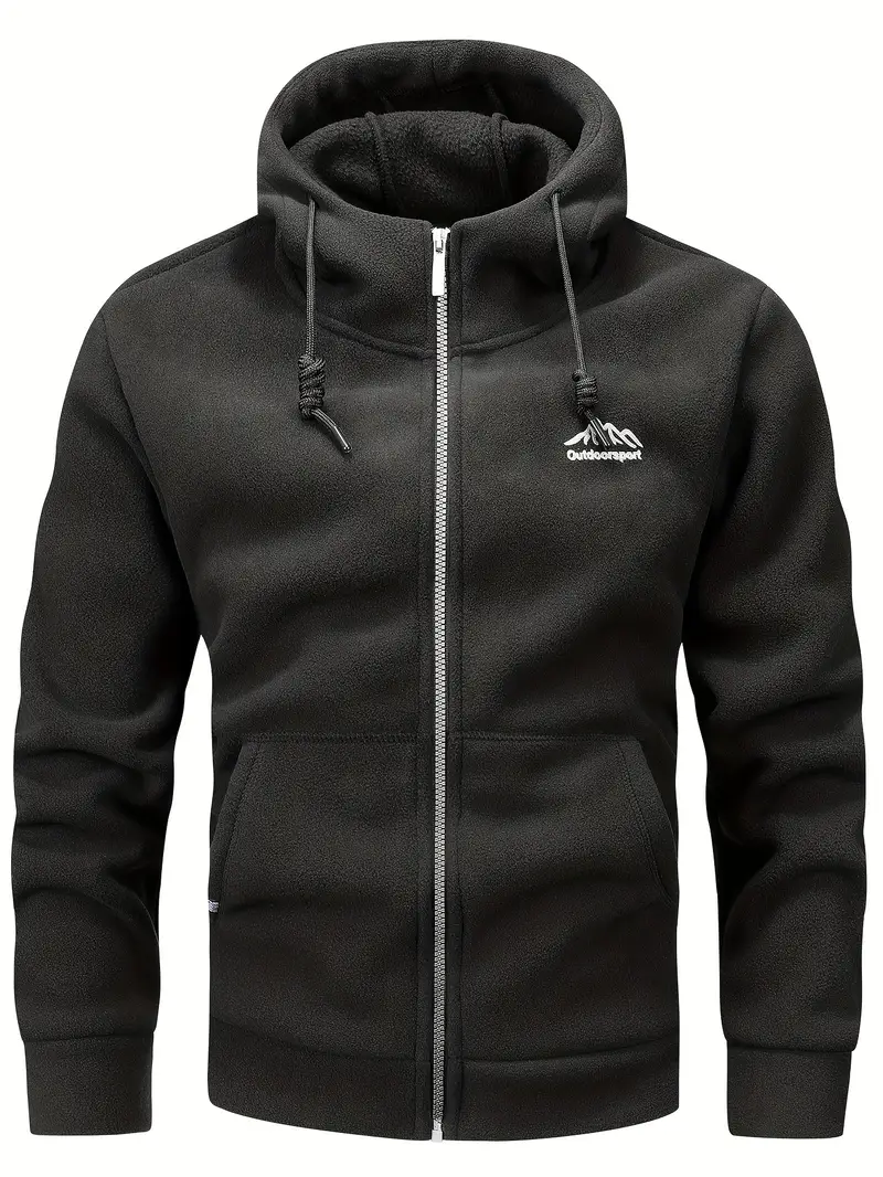 Aubin - Felpa Con Cappuccio e Zip a Maniche Lunghe Con Tasche - Image 4