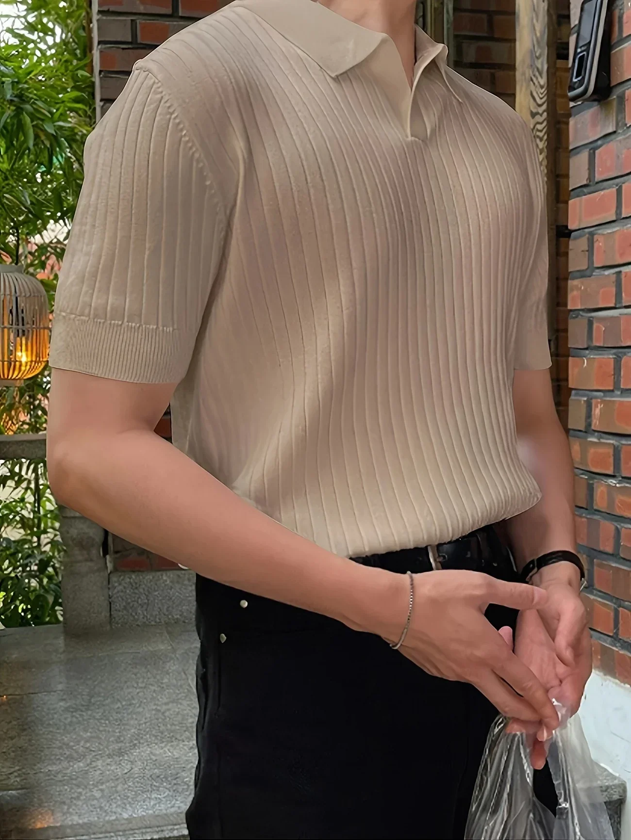 Avgustin - Polo Casual A Mniche Corte - Image 8