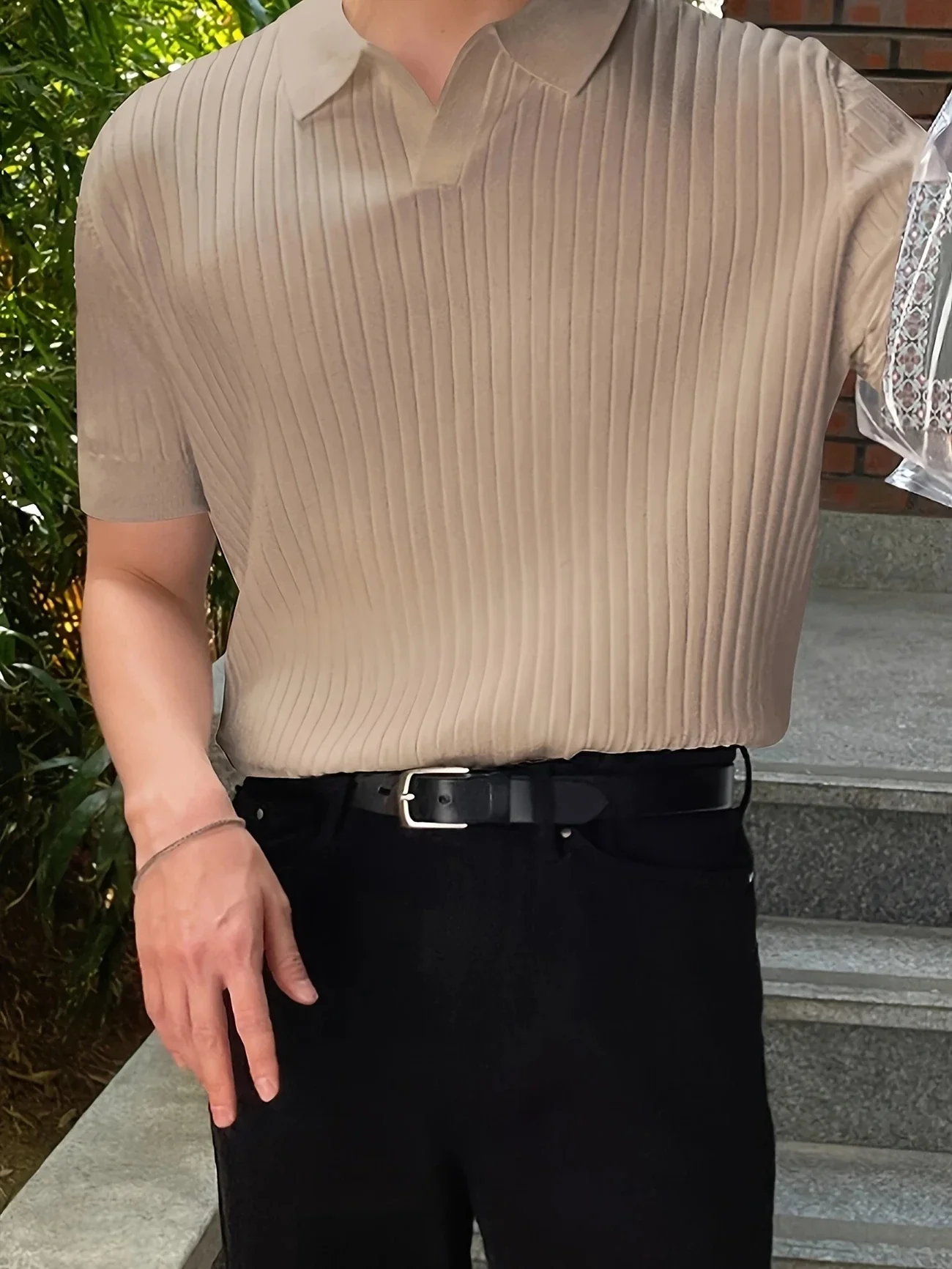 Avgustin - Polo Casual A Mniche Corte - Image 9
