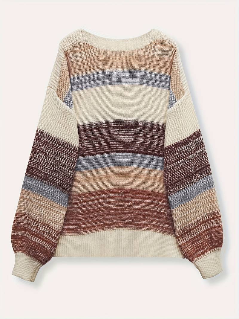 Avihod - Elegante Maglione Con Scollo Rotondo e Vestibilità Ampia - Image 6