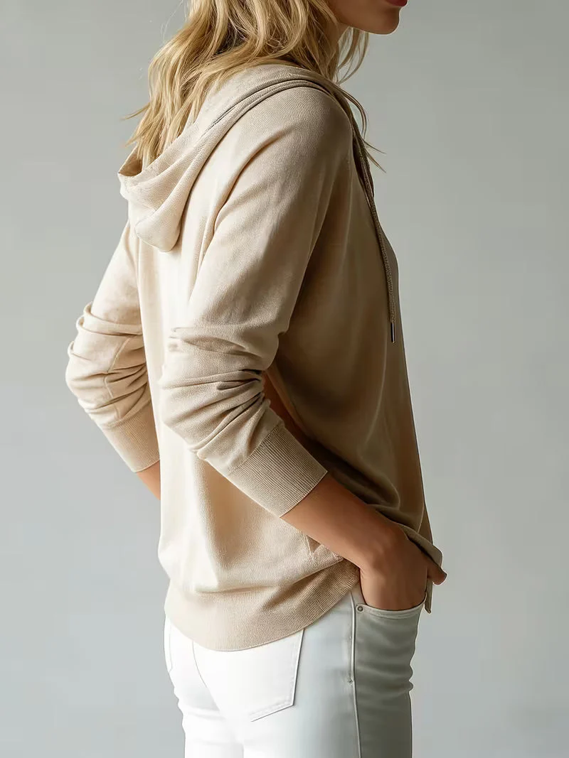 Avila - Cardigan con Cappuccio e Maniche Lunghe - Image 10