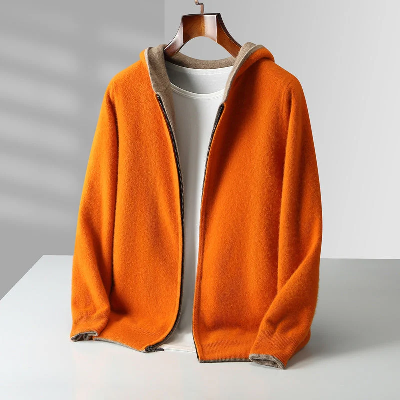 Ayalon - Felpa Con Cappuccio in Cashmere Reversibile - Image 6