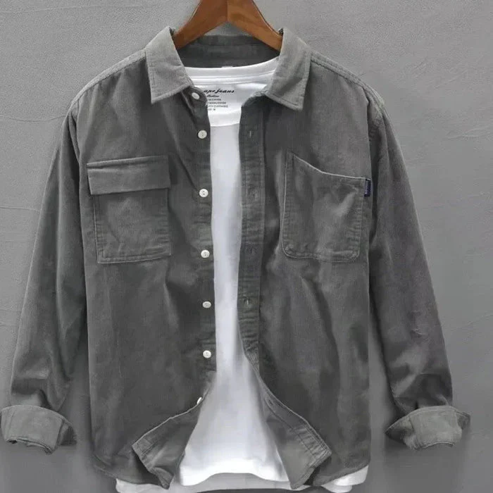 Aydin - Camicia a Maniche Lunghe Con Tasche