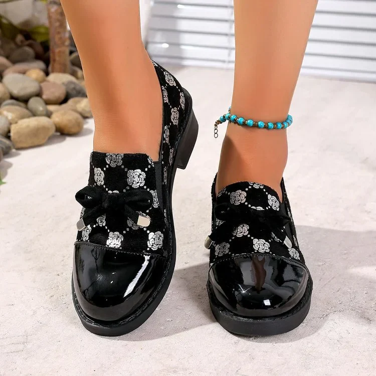 Azahra - Eleganti Mocassini Slip-On Con Fiocco - Image 2