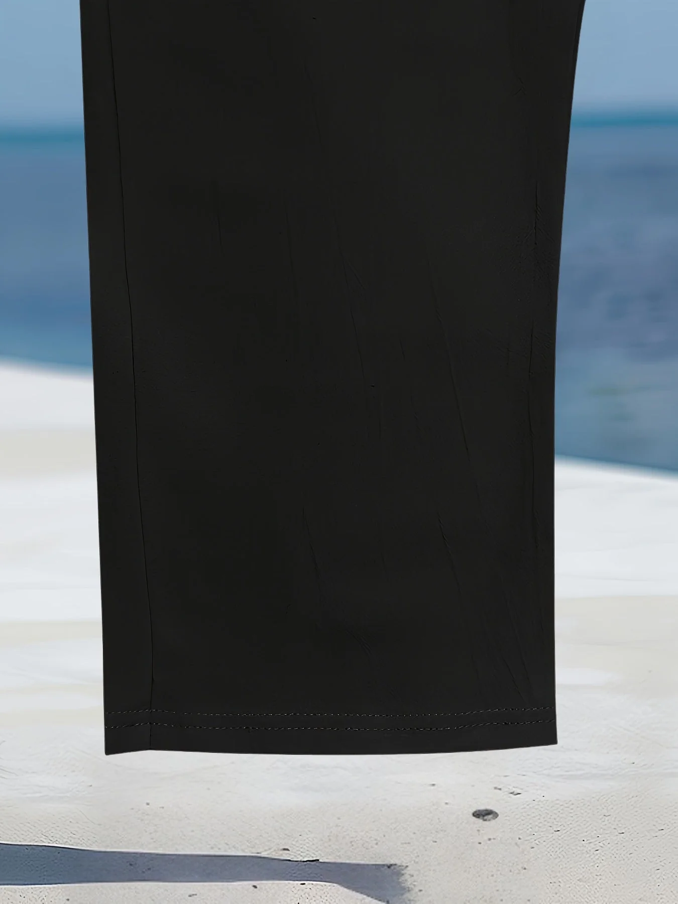 Aznar - Casual Lino Elastico Pantaloni - Image 43