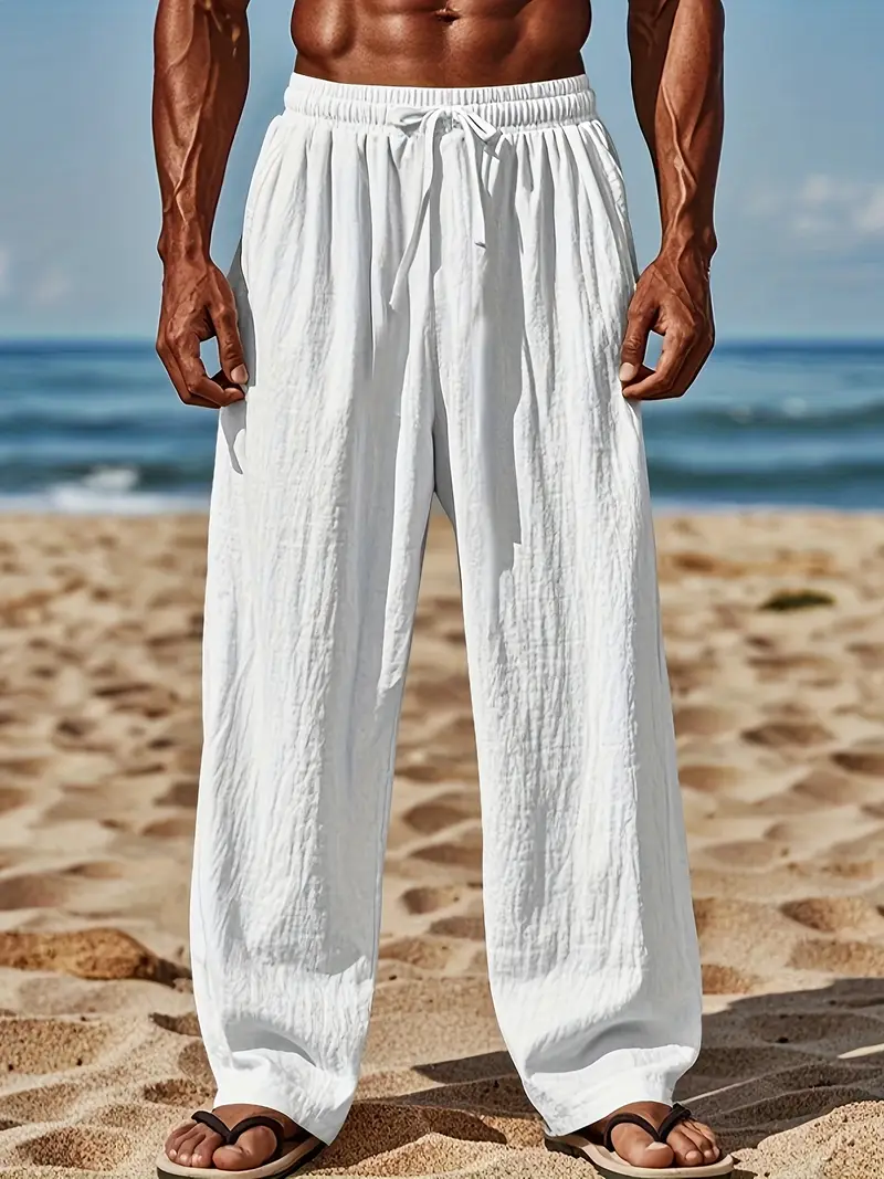Babaev - Elegante Pantalone In Lino - Image 18