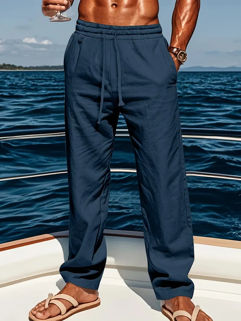 Babaev - Elegante Pantalone In Lino - Image 24