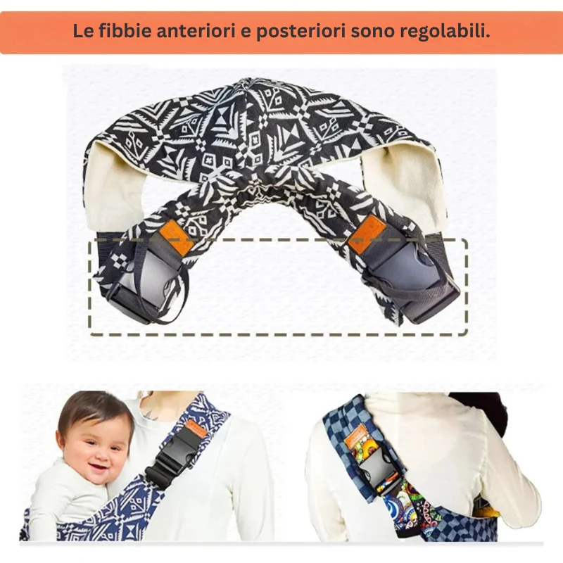 BabyBloom - Marsupio Regolabile Con Seduta Per Bambini - Image 9