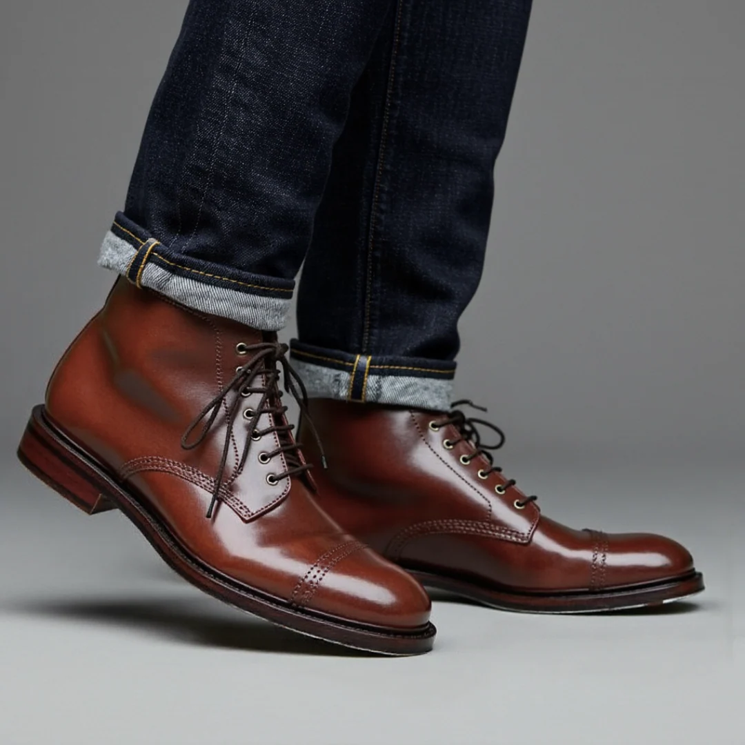 Baggott - Elegante Stivale In Pelle - Image 2