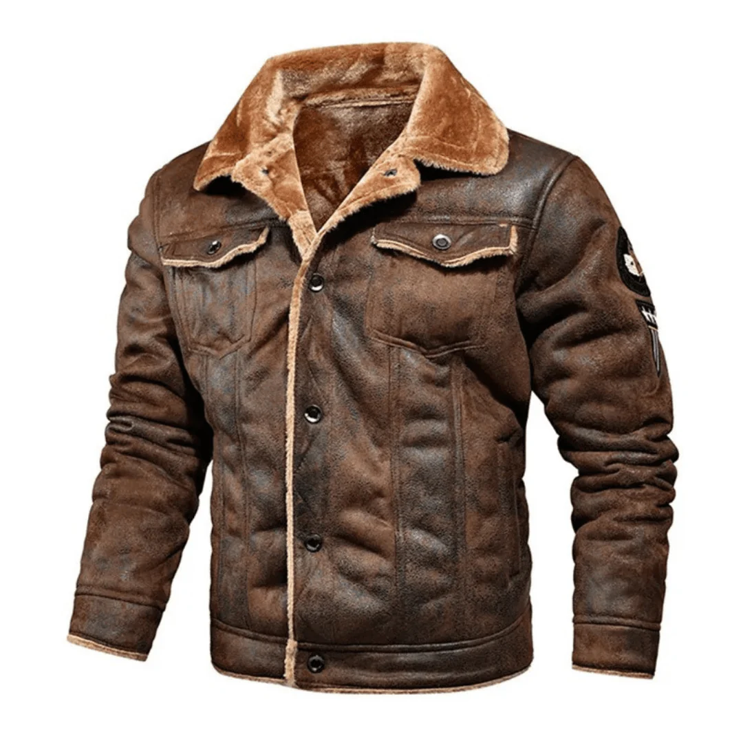 Baldur - Elegante Giacca Calda Con Abbottonatura - Image 2