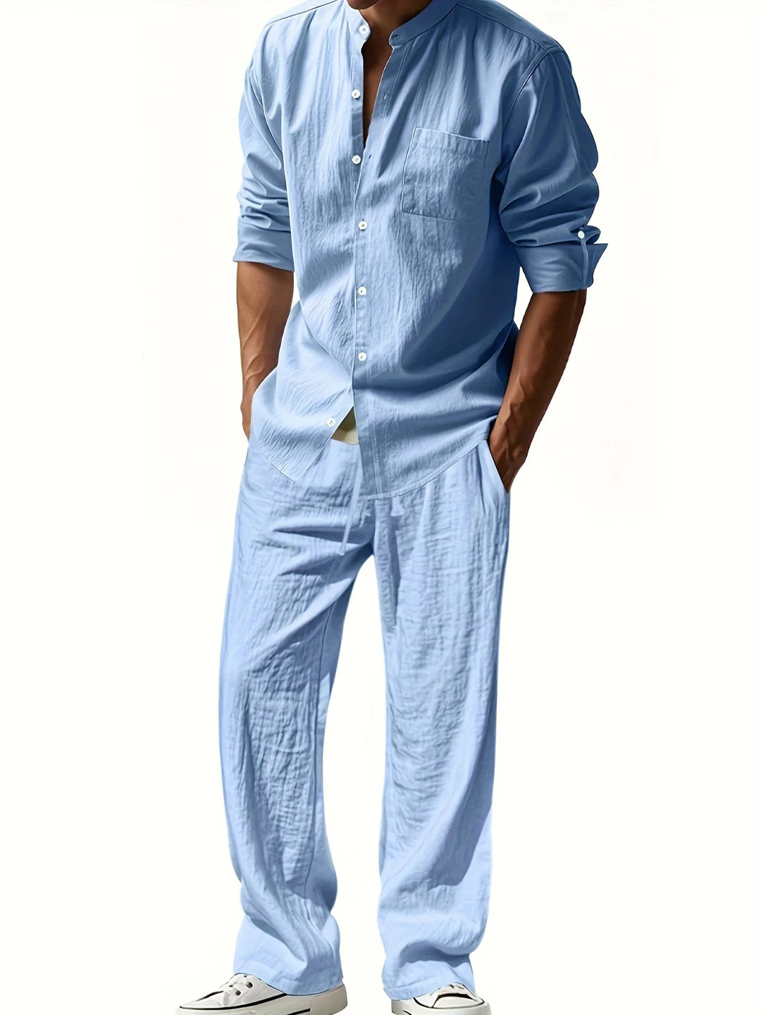Baltasar - Set Casual In Lino - Image 2