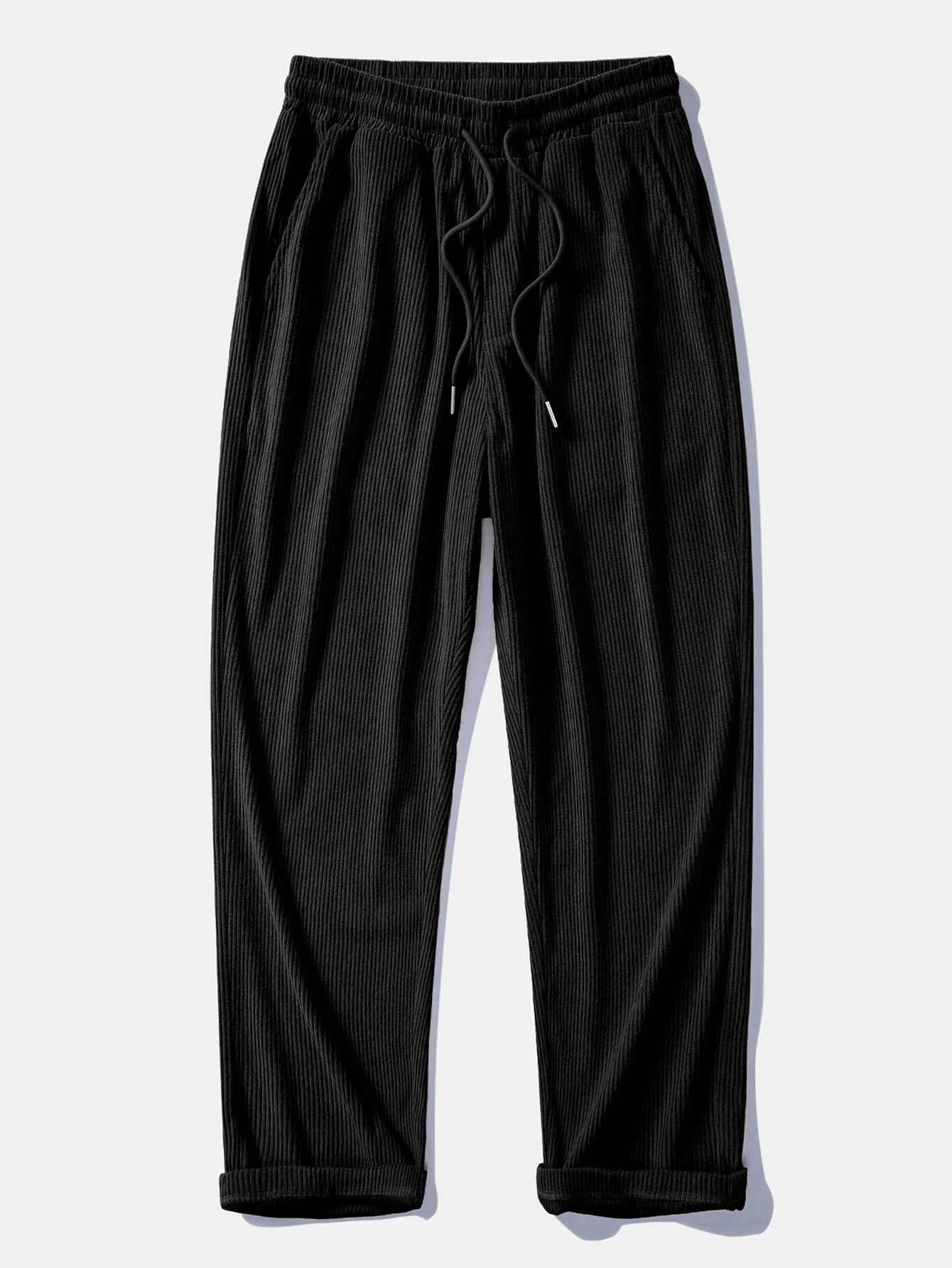 Balthazar - Set Felpa Con Cappuccio e Pantaloni In Velluto a Coste Patchwork - Image 8