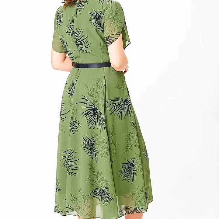 Basma - Abito Alla Moda In Chiffon - Image 6