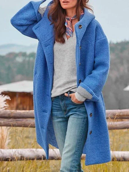 Battina - Cappotto a Maniche Lunghe Con Bottoni - Image 2