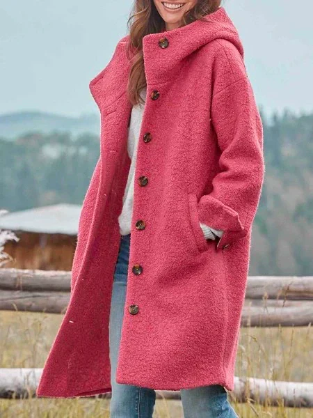 Battina - Cappotto a Maniche Lunghe Con Bottoni - Image 5