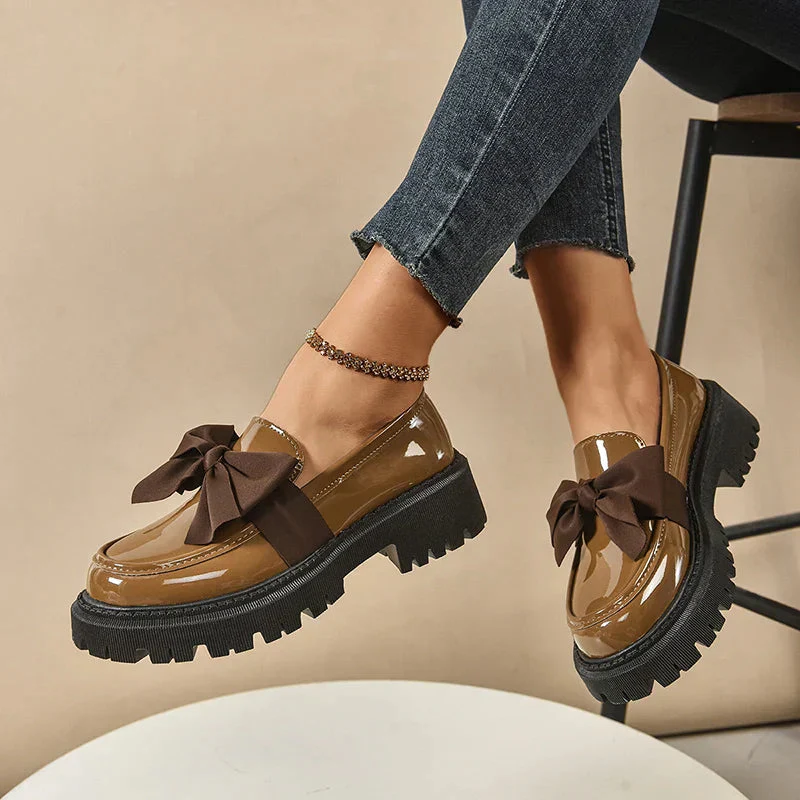 Batya - Eleganti Scarpe Antiscivolo Con Fiocco - Image 10