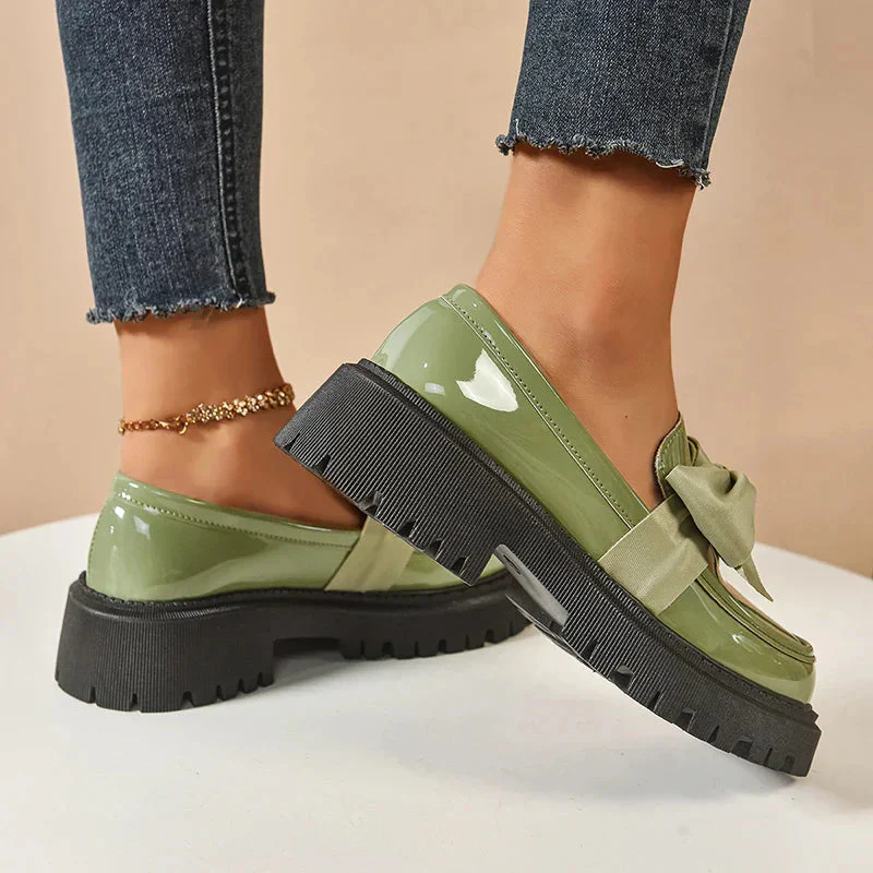 Batya - Eleganti Scarpe Antiscivolo Con Fiocco - Image 11