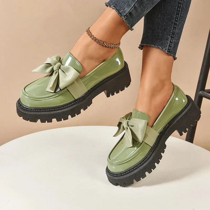Batya - Eleganti Scarpe Antiscivolo Con Fiocco - Image 12
