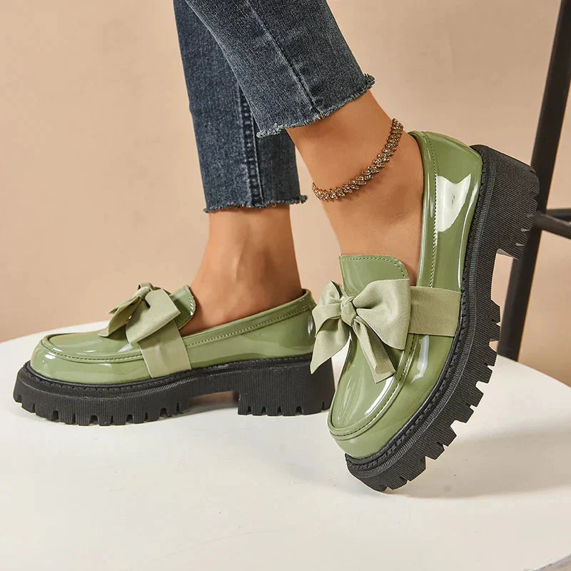 Batya - Eleganti Scarpe Antiscivolo Con Fiocco - Image 13