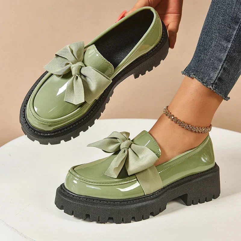 Batya - Eleganti Scarpe Antiscivolo Con Fiocco - Image 14
