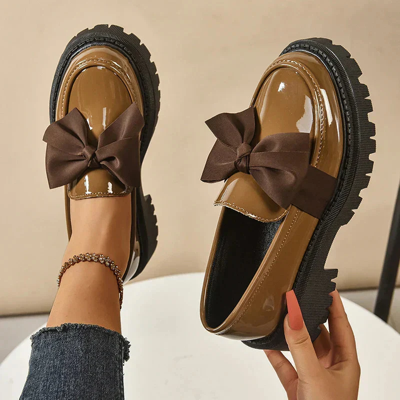 Batya - Eleganti Scarpe Antiscivolo Con Fiocco - Image 7