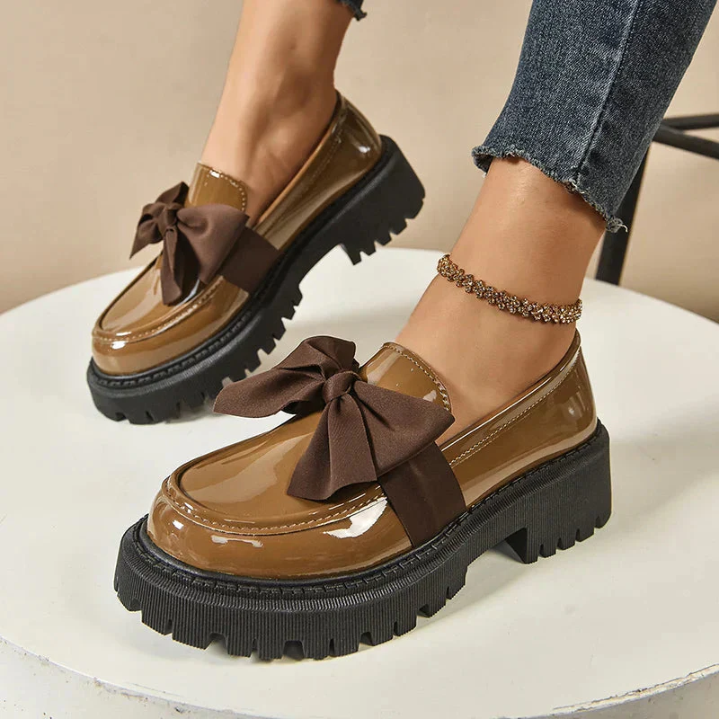 Batya - Eleganti Scarpe Antiscivolo Con Fiocco - Image 9