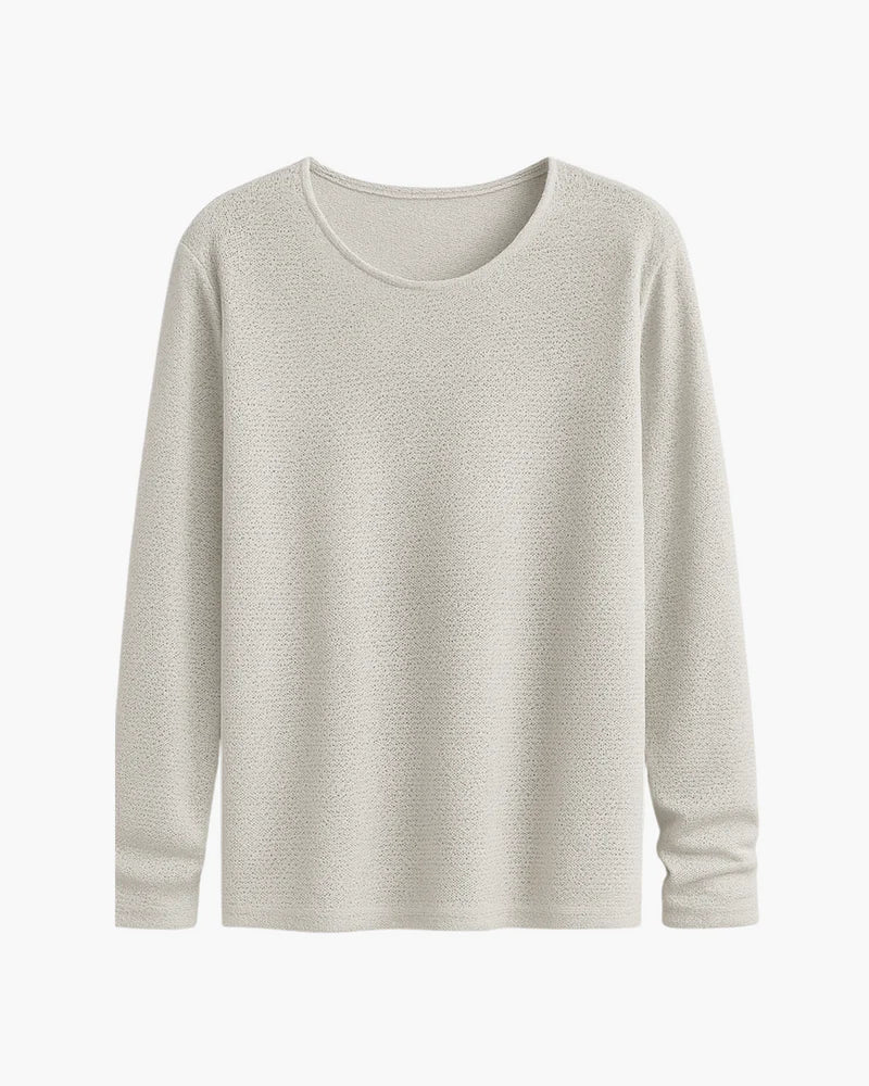Beltran - Elegante Camicia a Maniche Lunghe In Maglia