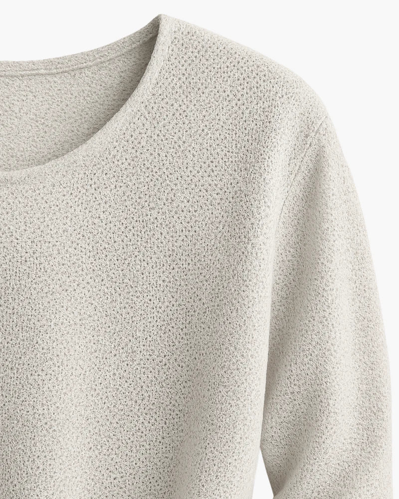 Beltran - Elegante Camicia a Maniche Lunghe In Maglia - Image 6