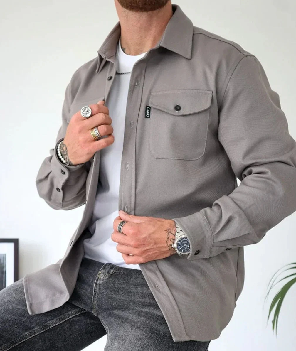 Benton - Giacca Camicia Casual - Image 5