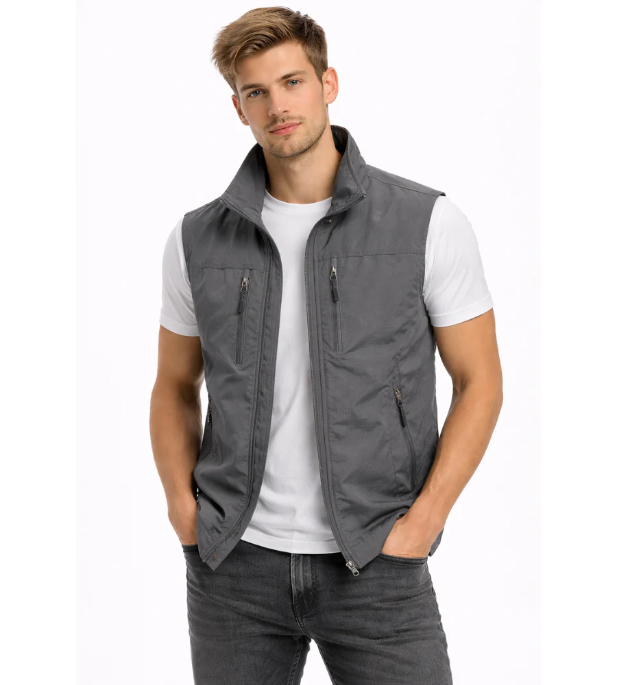 Bernado - Gilet Con Zip Da Esterno - Image 2