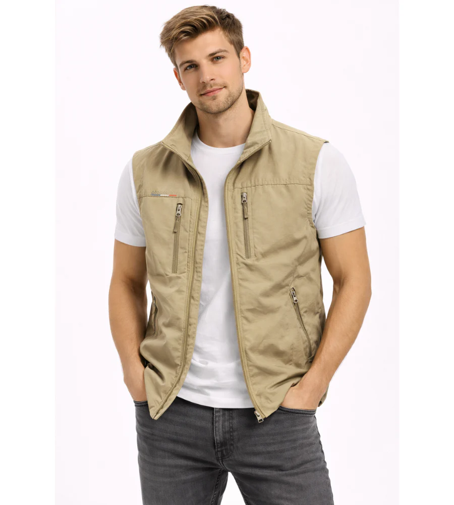 Bernado - Gilet Con Zip Da Esterno - Image 5
