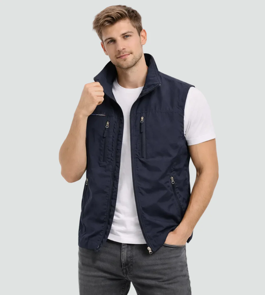 Bernado - Gilet Con Zip Da Esterno - Image 6