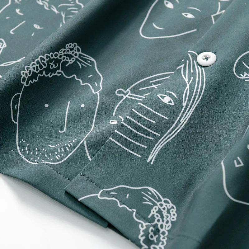 Bertrend - Camicia Stampata a Maniche Corte - Image 6