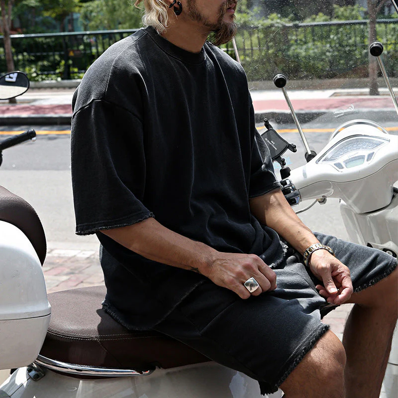 Bestien - Set Casual a Due Pezzi Con Maniche Corte - Image 7