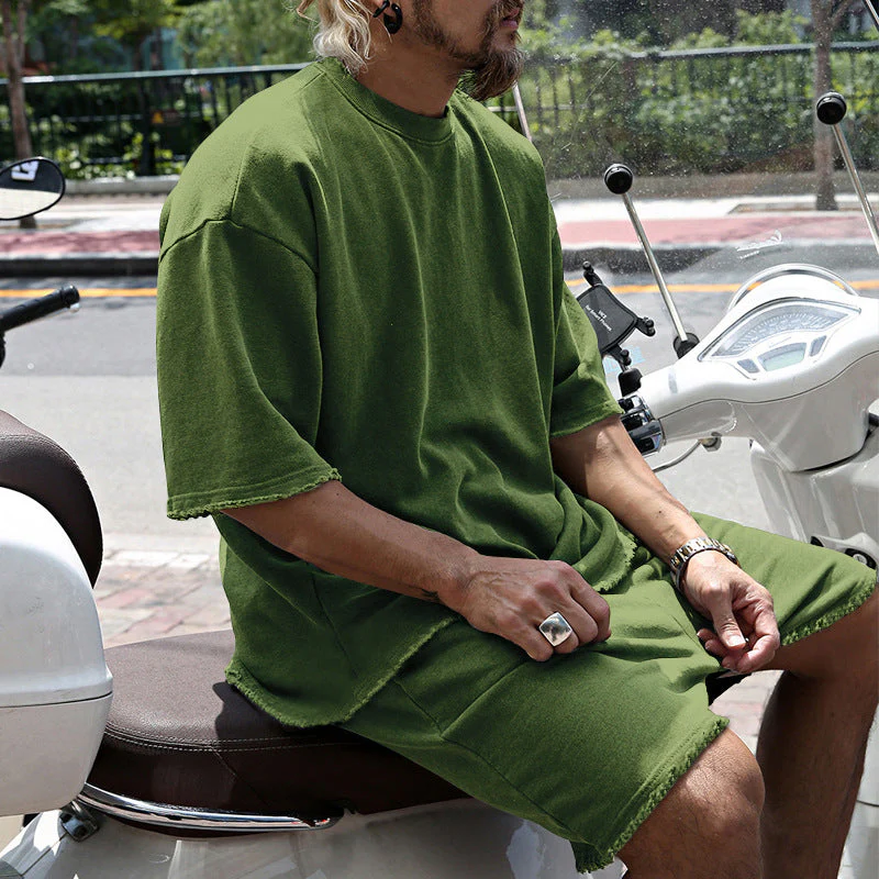 Bestien - Set Casual a Due Pezzi Con Maniche Corte - Image 9