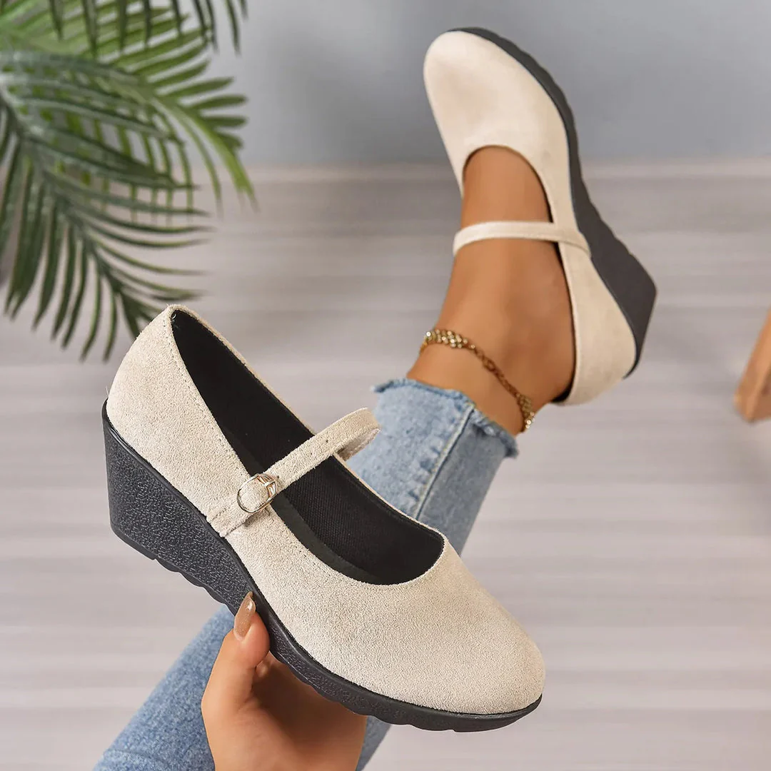 Bethy - Scarpe Mary Jane Con Cinturino Con Fibbia
