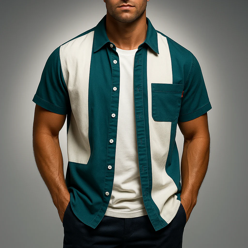 Biagio - Camicia Traspirante a Maniche Corte