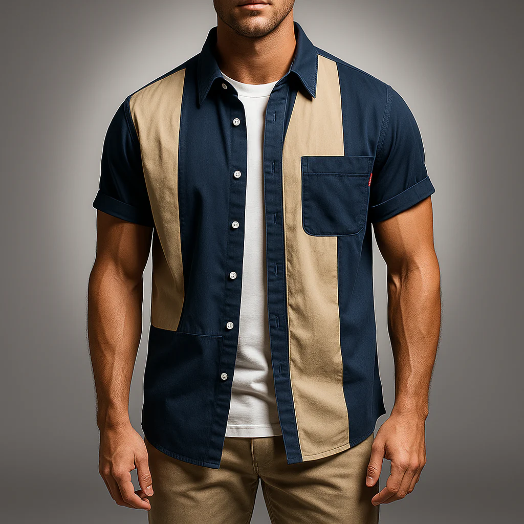 Biagio - Camicia Traspirante a Maniche Corte - Image 3