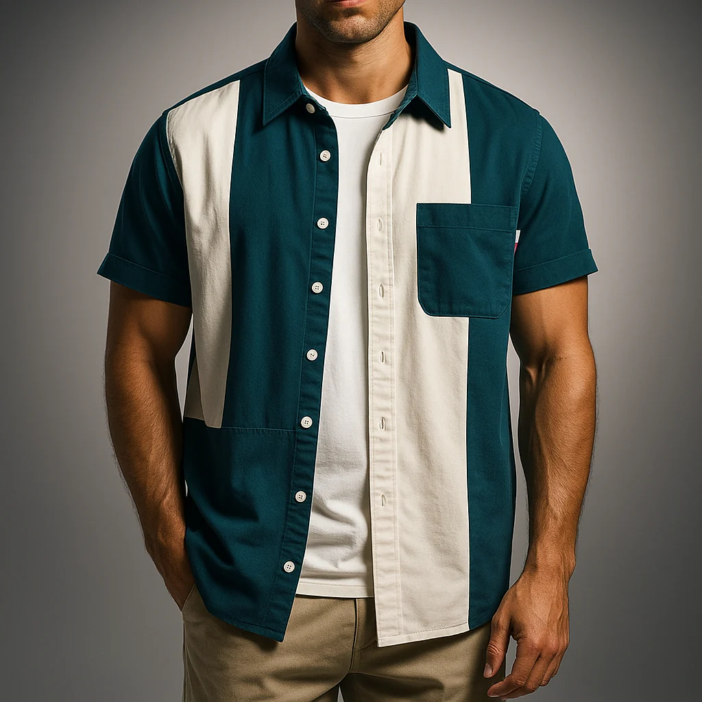 Biagio - Camicia Traspirante a Maniche Corte - Image 4