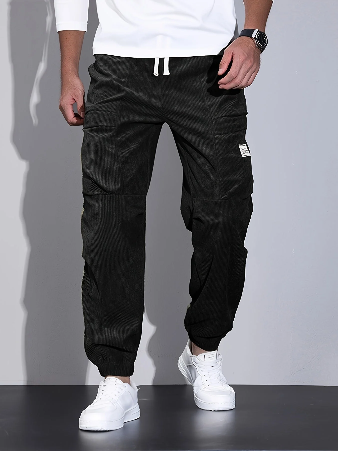 Blevin - Pantaloni Cargo Con Tasche Multiplo - Image 3