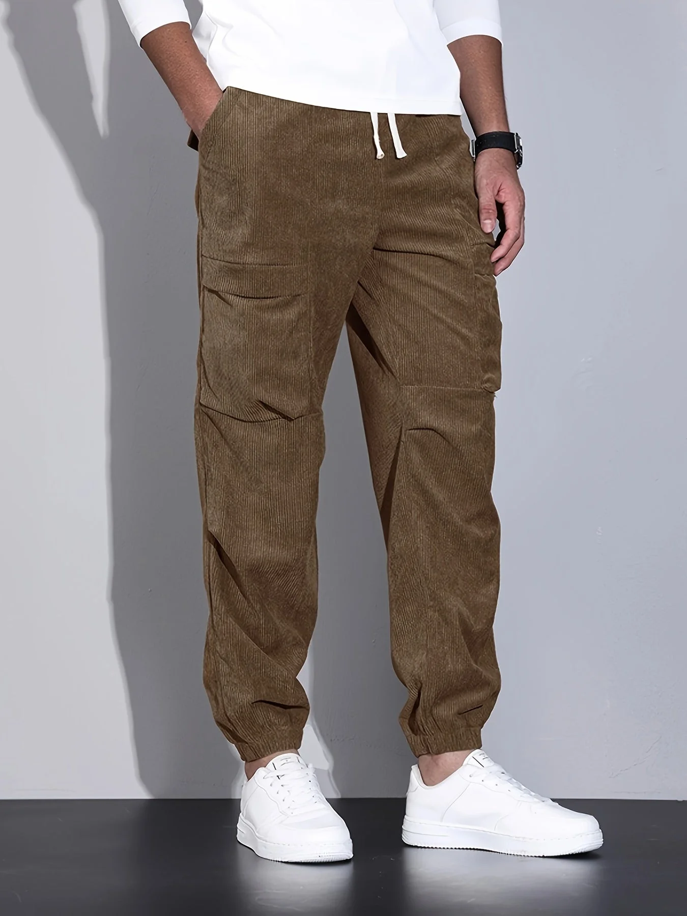 Blevin - Pantaloni Cargo Con Tasche Multiplo - Image 4